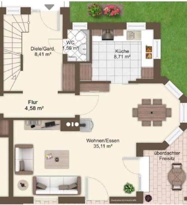 Phantastisches Haus Mit Pool Direkt In Muenchen מראה חיצוני תמונה
